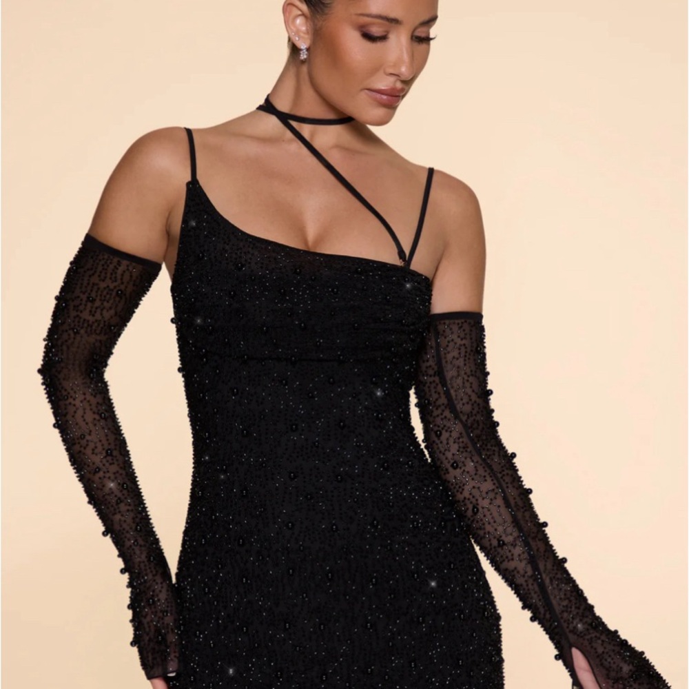 Oh Polly soho black dress. Never worn outside. I tried it on once